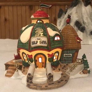 Department 56 Elf Land The Elf Spa